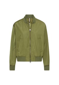 camel active - Bomberjacke mit 2-Wege-Reißverschluss - Oliv