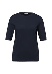 Street One - Strickpullover, Puffärmel, für Damen - 17502 NAVY