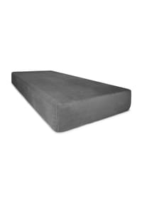 Aspero® - Flanell-Spannbettlaken PERPIGNAN - Anthrazit