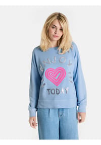 LIEBLINGSSTÜCK - Damen Sweatshirt aus Baumwolle BibiL - 432 SKYWAY