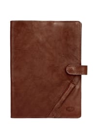piké - Reisetagebuch BUON VIAGGIO Echt Leder, Made In Italy - braun