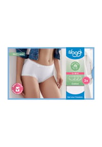 sloggi - 24/7 Lace Midislip, 3er-Pack, Spitze, für Damen - BLACK