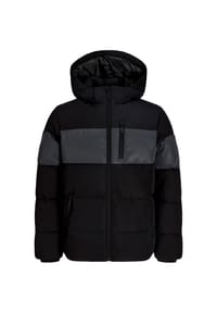 ORIGINALS by JACK & JONES - Steppjacke, Kapuze, für Kinder - BLACK REFLECTIVE