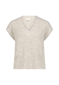 CARTOON - Strickpullunder mit V-Ausschnitt - 7705 BEIGE MELANGE