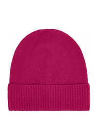 GALERIA - Cashmere-Beanie, Umschlagbund, für Damen - BLACK KD/C7402A