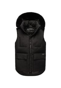 NAVAHOO® - Steppweste Zimthäschen XIV - Black