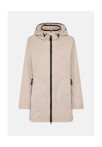 olsen - Kurzmantel mit Kapuze - Classic Beige