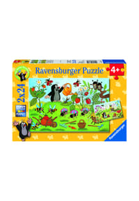 Ravensburger - Bilderpuzzle "Der Maulwurf im Garten", 2x24 Teile - 