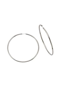 CELESTA® - Creolen 925/- Sterling Silber - weiß