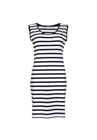 U.S. POLO ASSN. - Kleid Polokleid Poloshirt - weiß
