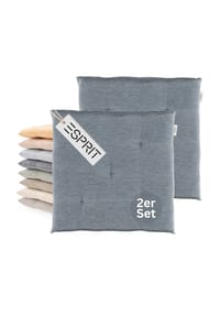 ESPRIT - Sitzkissen NEEDLESTRIPE - Blau