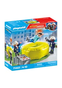 playmobil® - Act!on Heroes - Feuerwehrleute mit Luftkissen 71465 - 