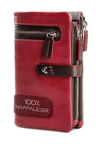MANIKE - Rotes Echtleder für Damen - Rot