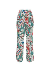 s.Oliver - Stoffhose, Gummibund, für Damen - 65A1  BLUE GREEN