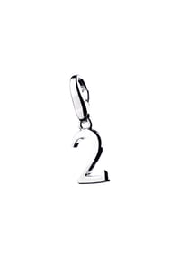 GIORGIO MARTELLO MILANO - Charm Zahl 2, Silber 925 - silber