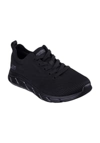 SKECHERS® - Bobs B Flex Lo Sneaker "Graceful Stride", Memory Foam, für Damen - BBK BLACK TEXTILE