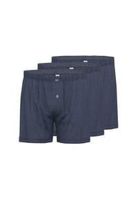 AMMANN - Boxershort 3er Pack Denim - Nightblue