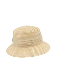SEEBERGER - Sonnenhut, Naturstroh, Hutband, für Damen - 88 NUTMEG BROWN