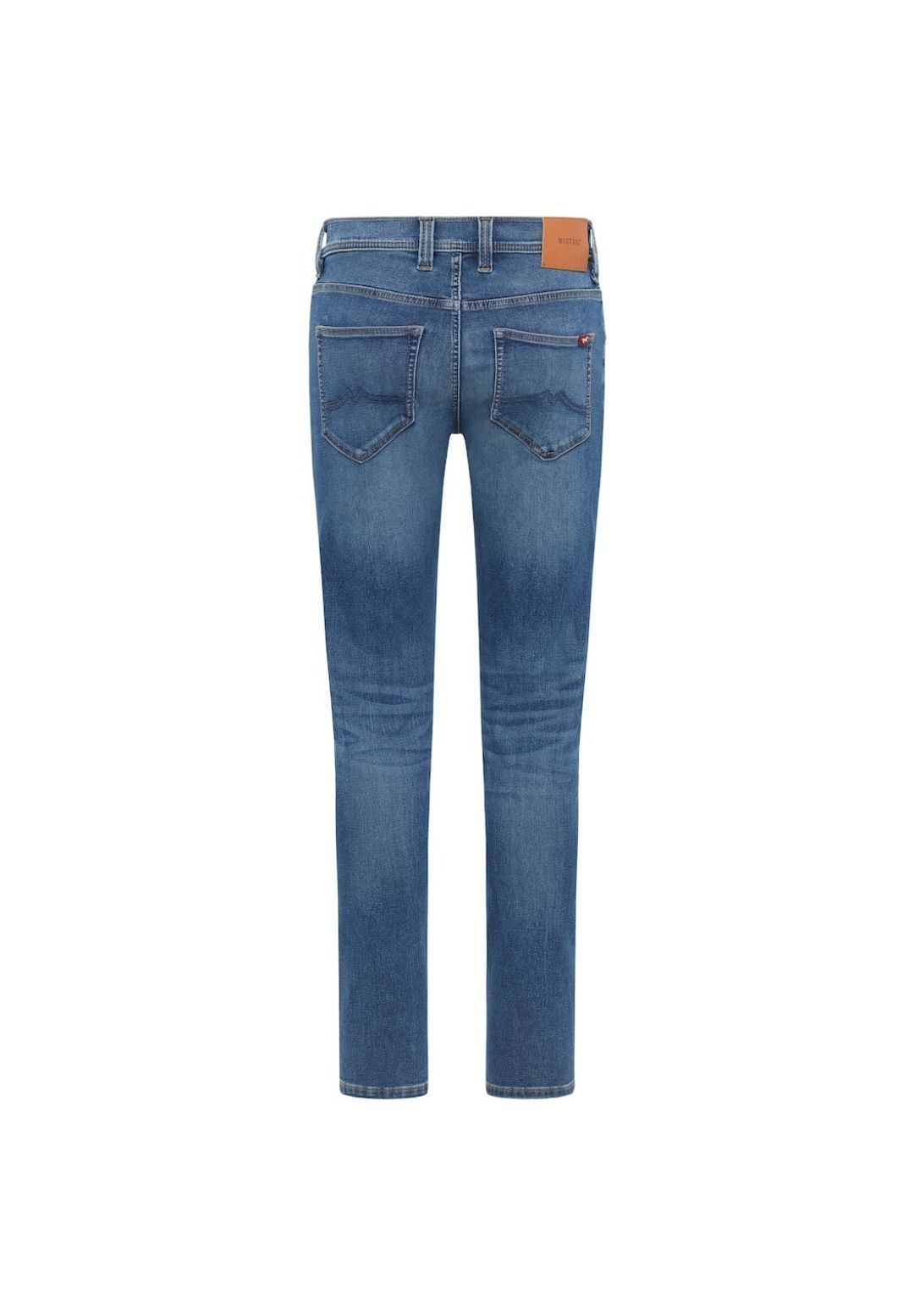 Mustang® Oregon Jeanshose, Slim Fit, Used-Look, FüR Herren, Blau, 38/34