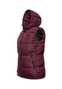 MARIKOO® - Steppweste Eisflöckchen - Anthracite