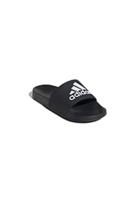 adidas - Badeschuhe "Shower Adilette", Fußbett, Logo-Print, für Herren - CORE BLACK