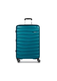 Bench. Paris - Paris 4 Rollen Trolley L 76 cm mit Dehnfalte - arctic-petrol