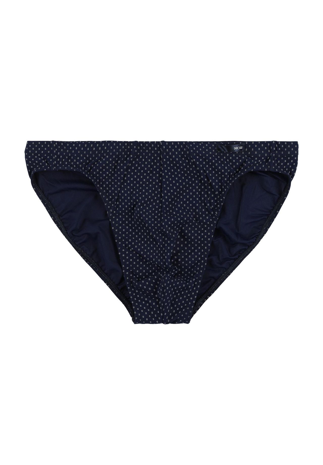 Hom Herren Blau Slip Mikrofaser Gemustert - Bild 5