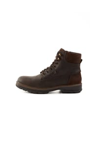 camel active - Schnürstiefeletten, wasserabweisend, für Herren - 320  CAFE