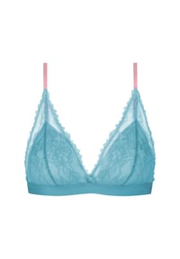 mey - Triangel-BH Poetry Style, Spitze, für Damen - 1748  TEAL DREAM