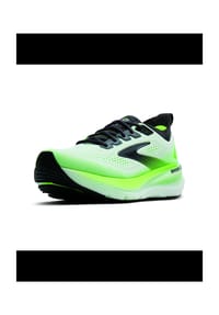 BROOKS - Laufschuhe Glycerin GTS 23, für Herren - white/phantom/green gecko