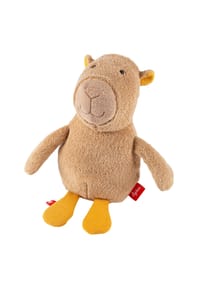 sigikid® - Kuscheltier Capybara Natural Friends ,  für Babys und Kinder - braun