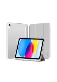 COFI - Tech-Protect SC Pen Hybrid-Hülle für iPad 10,9" 2022 Hellgrau - 