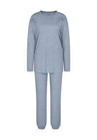 Triumph - Endless Comfort Schlafanzug, Gummibund, für Damen - V013 BLUE - LIGHT