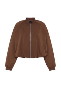 zero - Casual-Jacke mit Reißverschluss - Downtown Brown