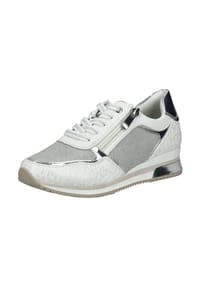 MARCO TOZZI® - Sneaker, Reißverschluss, für Damen - 191 WHITE/SILVER