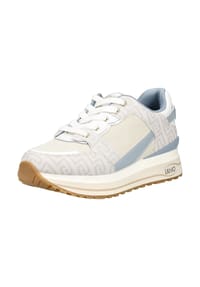 LIU·JO - Leder/Textil Sneaker - Blau/Weiß