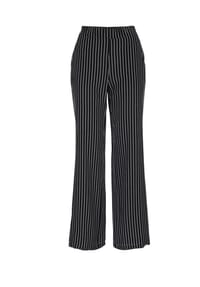 Alba Moda - Wideleg Hose in Streifenoptik - marine
