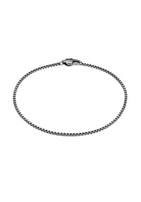 TRUE REBELS - Herren Armband aus Edelstahl in gunmetal - gunmetal