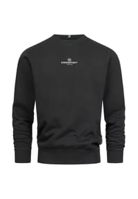 KRONSTADT - Sweatshirt KSLars Printsweater - Black