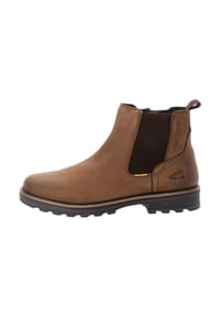 camel active - Leder Stiefelette - 100 SCHWARZ