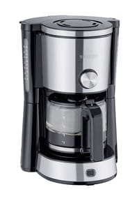 SEVERIN - Kaffeemaschine "Switch KA 4825", Edelstahl-Applikationen - EDELSTAHL/SCHWARZ