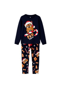 name it® - Pyjama LAVA PAW Schlafanzug - blau