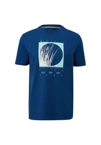 s.Oliver - T-Shirt, Baumwolle, für Herren - 01D1  WHITE