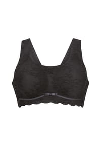 Anita - Essentials Lace Bralette, Schleife, Spitze, für Damen - 001 SCHWARZ