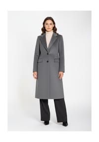 RICANO - Klassischer Damen Mantel Ondina mit Reverskragen - Beige
