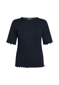 CARTOON - Halbarm-Shirt mit Kragen - Dark Aubergine