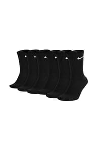 NIKE - Sportsocken, 6er-Pack - 010 BLACK - WHITE