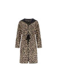 Cawö - Bademäntel Damen Kurzmantel mit Kapuze Leo 854 camel - 39 - beige