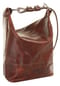 piké Rucksack-Shopper Echt Leder, Made In Italy Bild 3