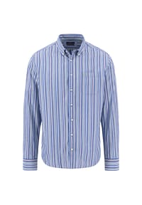 FYNCH-HATTON® - Hemd, Body-Fit, Langarm, Button-Down-Kragen, Herren - 654  HARBOR BLUE